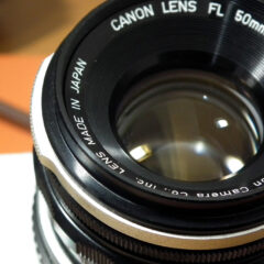 Canon FL50mm レンズ